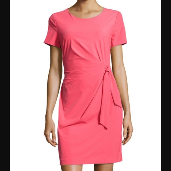 DVF Diane von Furstenberg Pink Zoe Dress Sz 8 $385 - Picture 3 of 9